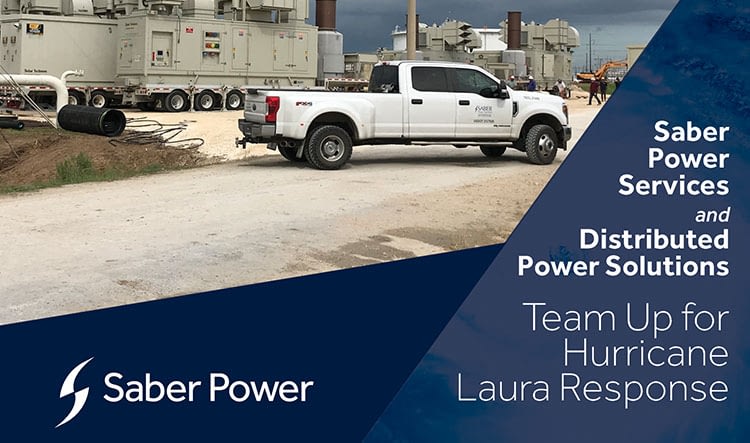 saber power hurricane laura response